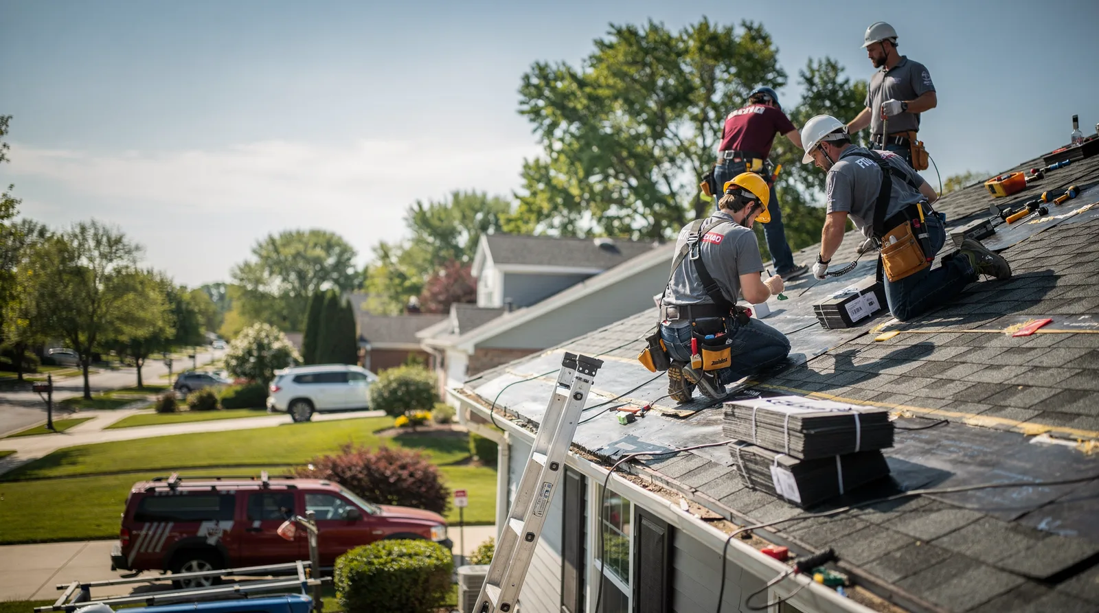 Roof Repair in Potomac, MD around you